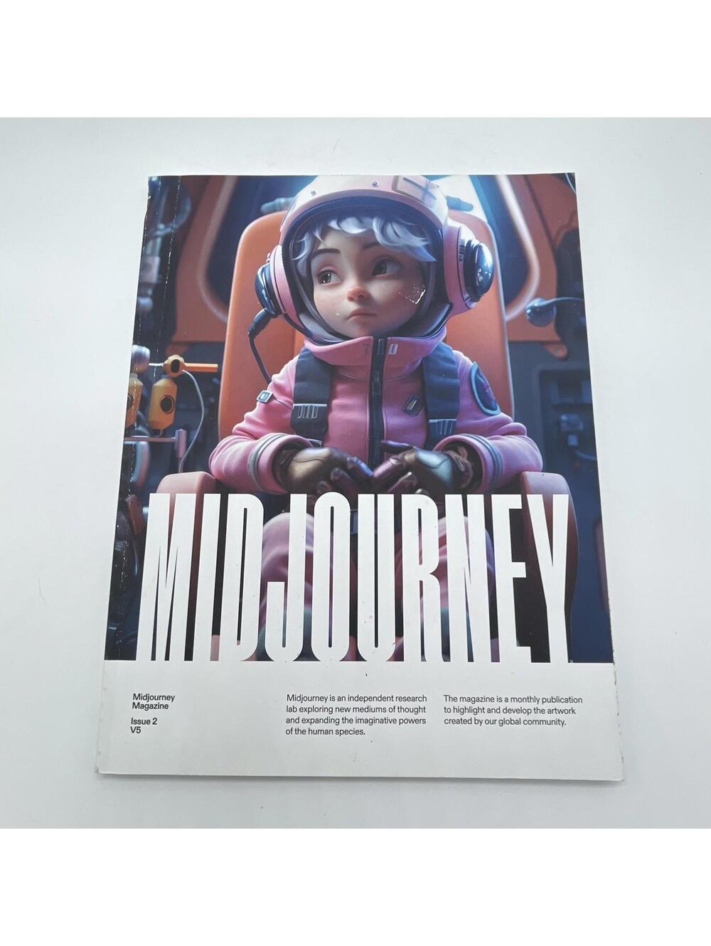 Midjourney Magazine Issue 2 V5 AI Artificial Intelligence Digital Art 2023 Book